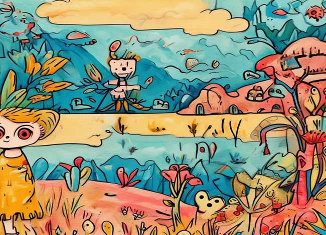 儿童经典故事绘画作品，儿童故事绘画作品简单