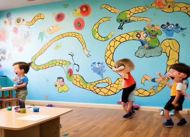 画蛇添足儿童故事演讲背景图、画蛇添足的故事演讲稿