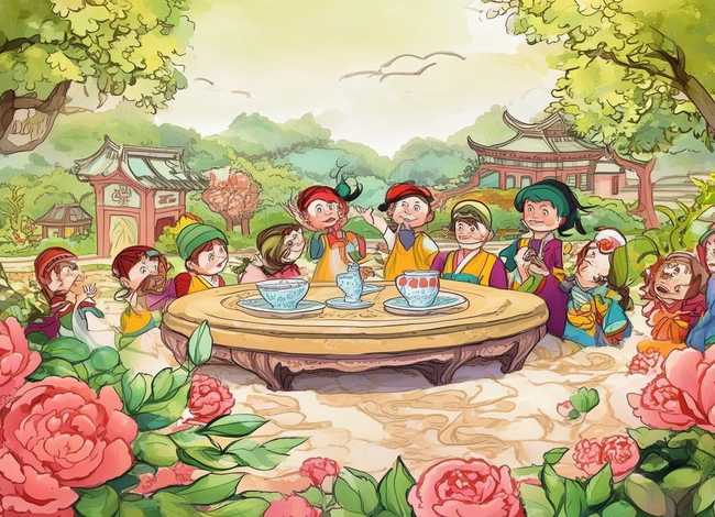 儿童故事红楼梦的故事，少儿故事红楼梦