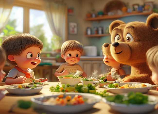 吃饭的故事儿童 吃饭的幼儿故事 吃饭的故事儿童 吃饭的幼儿故事