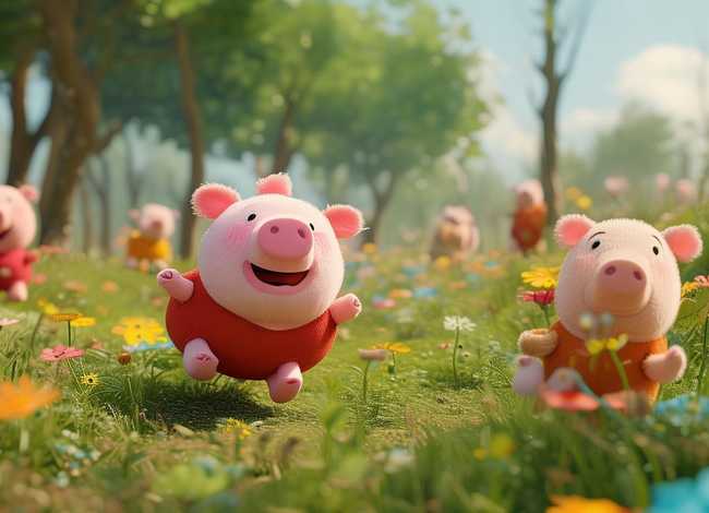 儿童故事熊出没之小猪佩奇，我想要看的小猪佩奇玩具熊出没