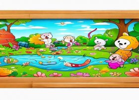 幼儿故事涂色，幼儿园涂色画有故事情节的,可打印的