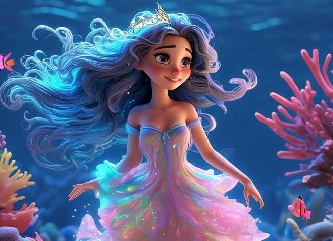 儿童美人鱼故事动画，儿童美人鱼动画片