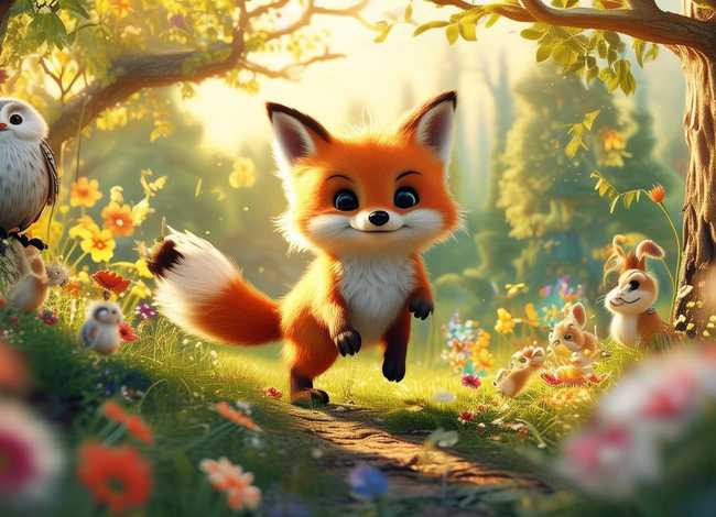 狐狸儿童故事100个（狐狸幼儿故事）