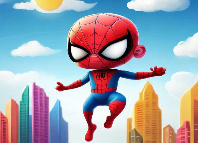 幼儿故事蜘蛛侠；幼儿故事蜘蛛侠图片