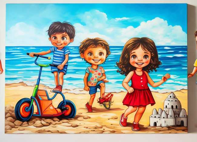 关于儿童的画画作品 - 关于儿童的画画作品图片