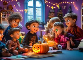 万圣节幼儿故事、幼儿园万圣节故事