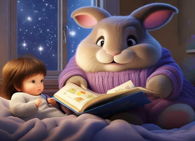 儿童睡前故事会兔子姐姐（兔子小姐睡前故事）