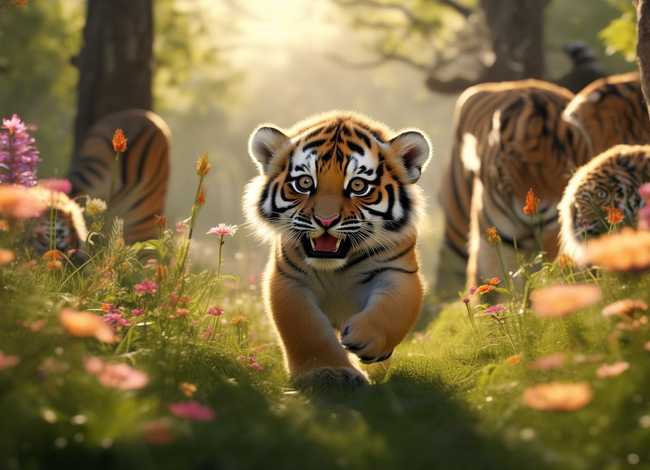 小老虎幼儿故事，小老虎的幼儿故事