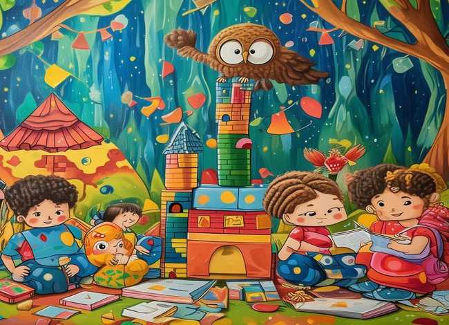 儿童益智故事动画片、少儿益智类故事