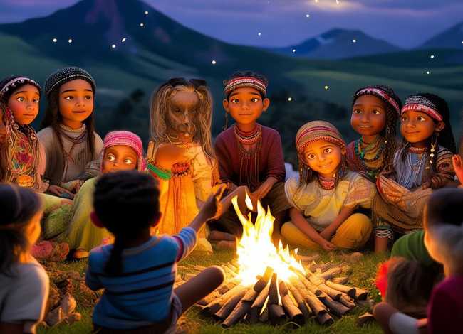 与民族有关的儿童故事；和民族有关的故事