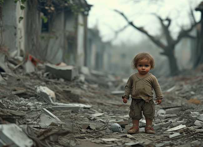 关于战争中的儿童的故事；关于战争的幼儿故事