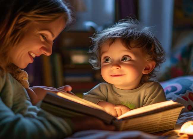 儿童晚上听故事，小孩每天晚上听故事的好处