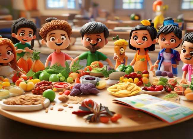 饮食营养的绘本故事，有关饮食与营养的绘本故事