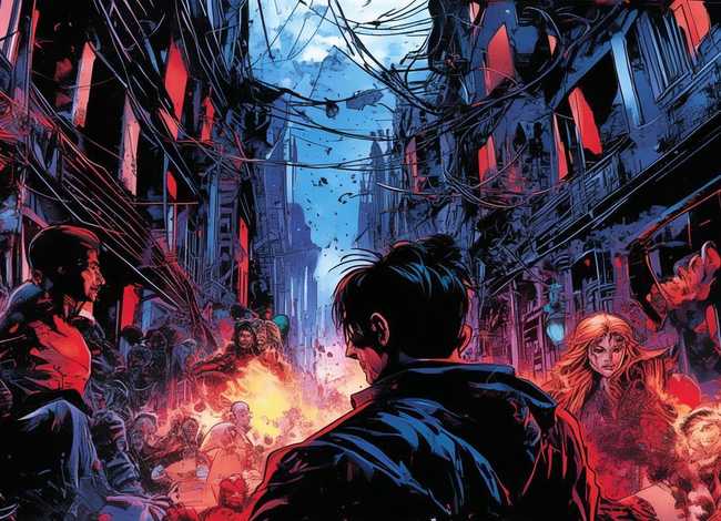 漫画故事绘画作品；漫画故事绘画作品图片高难度