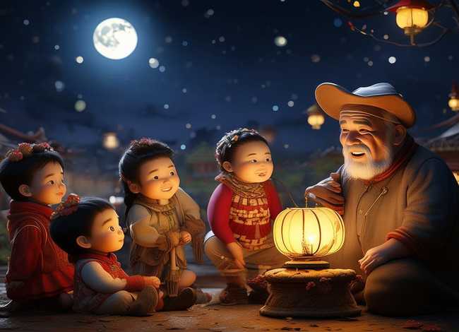 中秋故事传说儿童；少儿中秋故事传说