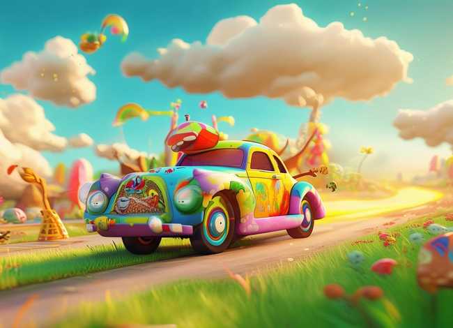 儿童故事汽车书、小汽车故事书