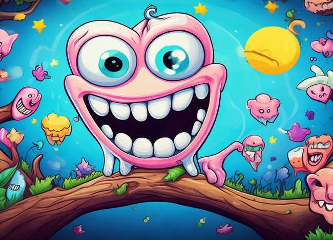 牙齿故事绘本图片、牙齿的故事绘本分析