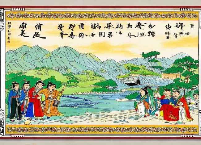 传统故事手抄报 历史小故事手抄报好看又简单