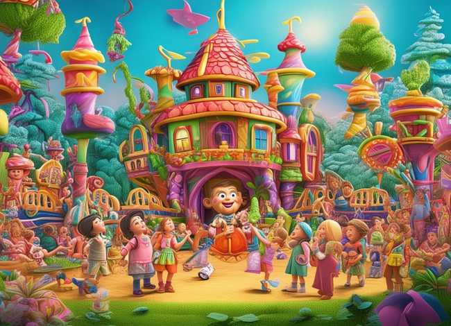 童话故事儿童乐园、童话乐园儿歌