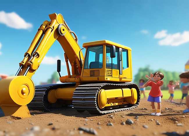 挖挖机儿童动画视频全集免费观看挖掘机视频 - 挖挖机,儿童版动画片