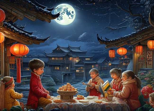 儿童中秋古诗词，少儿中秋节古诗