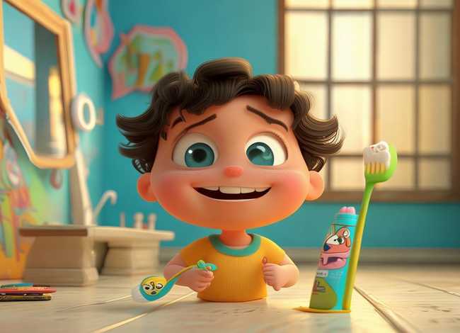 刷牙的故事绘本故事 - 有关刷牙的绘本故事