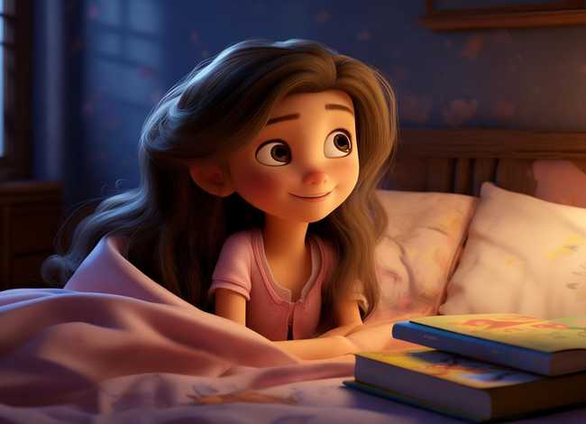 睡前故事 甜甜的；睡前故事 甜甜的小女孩