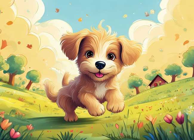 儿童故事小狗狗的故事；关于小狗的幼儿故事视频