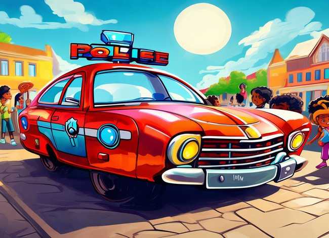 警车的故事绘本、关于警车的绘本故事