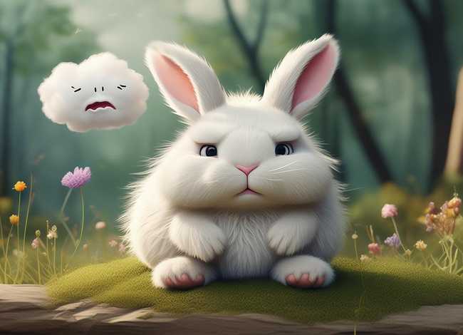 儿童睡前经典故事小白兔爱发脾气 - 小白兔发脾气的故事
