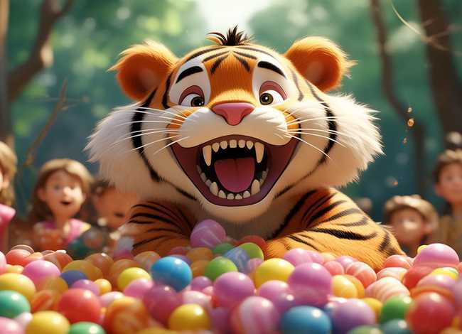 幼儿故事老虎、幼儿故事老虎吃糖 幼儿故事老虎、幼儿故事老虎吃糖
