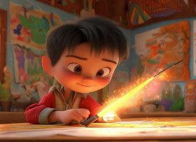 儿童神笔马良故事（神笔马良幼儿故事）