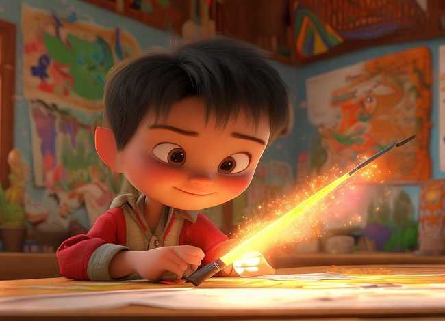 儿童神笔马良故事（神笔马良幼儿故事）