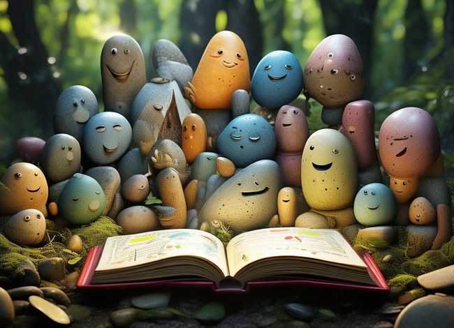 石头的故事绘本；石头的故事绘本读后感