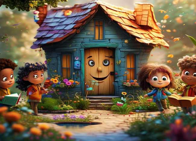 房子的故事儿童；房子的故事图片