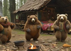 三只熊故事表演、三只熊故事表演教案