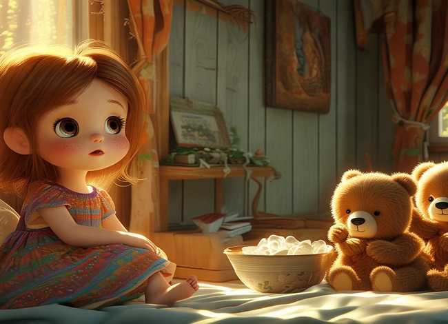 《熊的故事》 - Goldilocks与三只小熊的故事