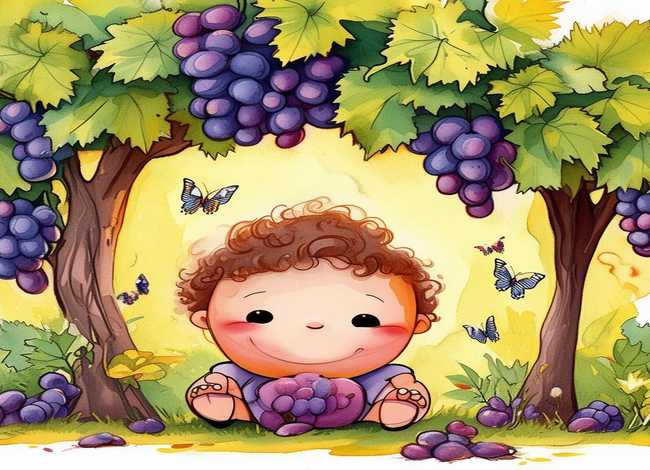 儿童故事书0-3岁葡萄（幼儿园葡萄课程故事）