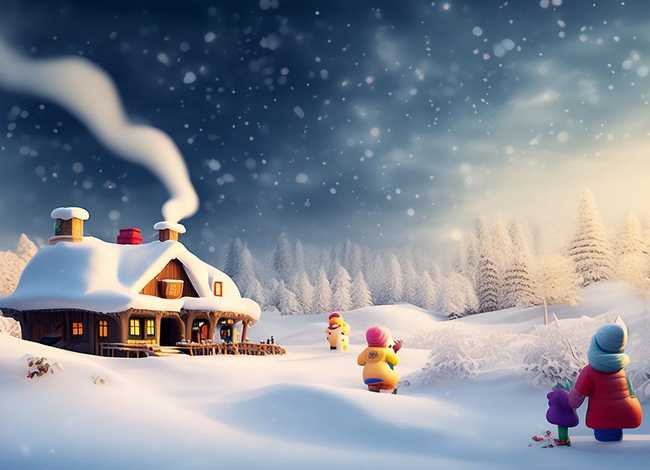 下雪天故事，下雪天故事绘本语言教案