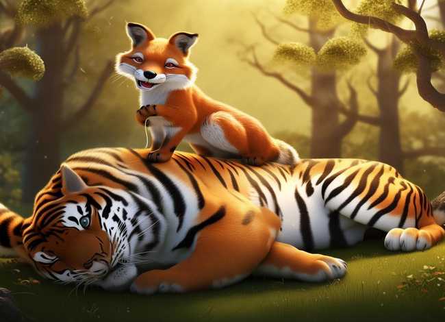 儿童寓言狐假虎威，儿童寓言狐假虎威原文