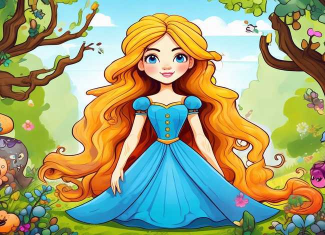 白雪公主儿童简笔画，白雪公主儿童简笔画大全图片