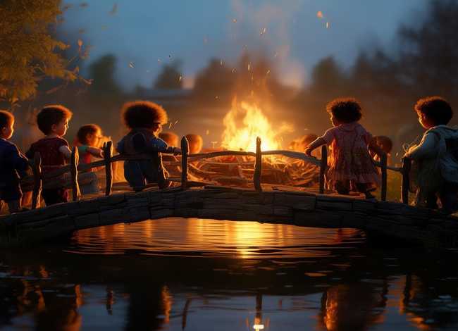 桥那边的儿童故事（桥那边的故事）