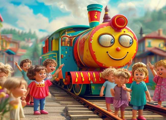 儿童火车故事视频（关于火车的幼儿视频故事）