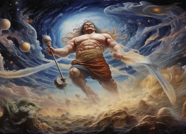 山海经盘古开天地故事、盘古开天地是山海经里面的故事吗