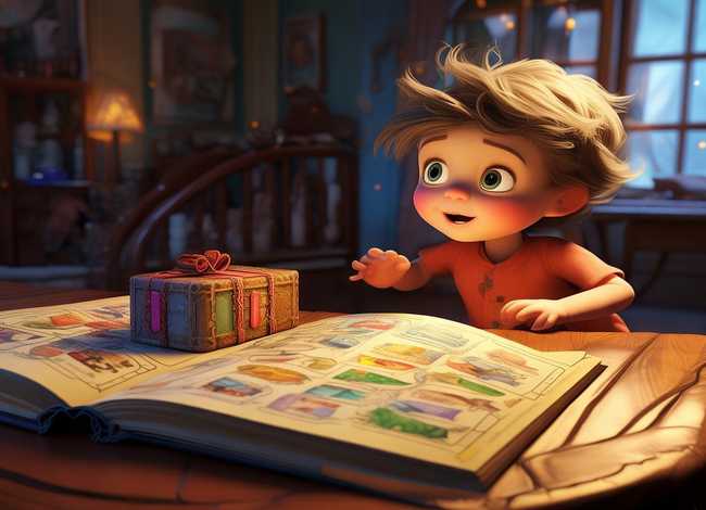 礼物幼儿故事、幼儿绘本故事《礼物》读后感