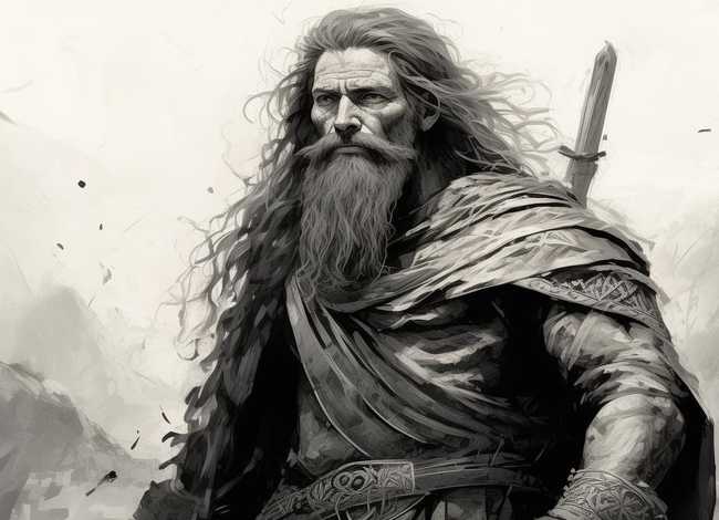 西方神话故事人物简笔画，西方神话故事人物简笔画图片