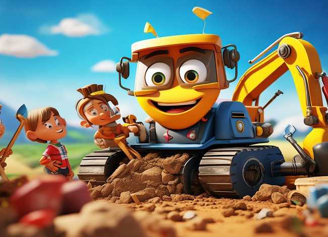 挖机的故事儿童视频;挖掘机的故事视频 挖机的故事儿童视频;挖掘机的故事视频