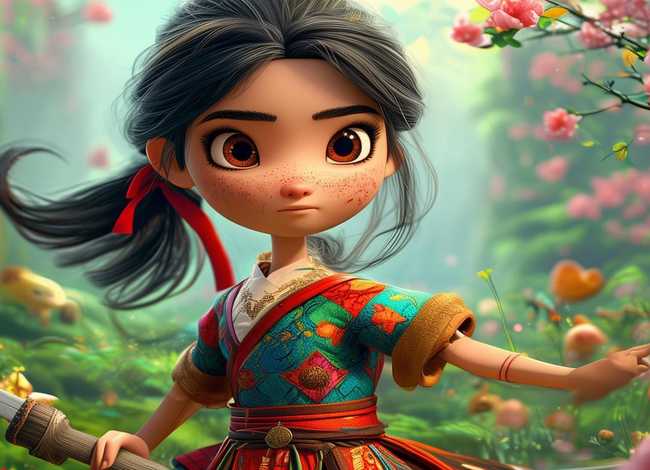 儿童故事花木兰、幼儿花木兰故事