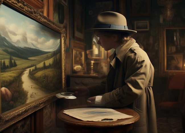 绘画小侦探游戏（绘画小侦探游戏图片）